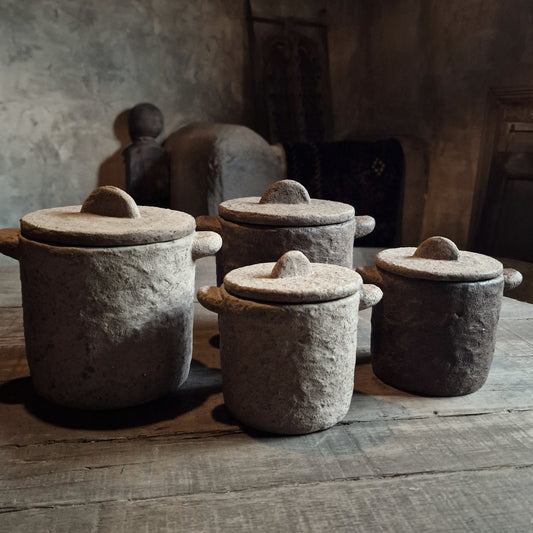 Pot Met Deksel L Leem