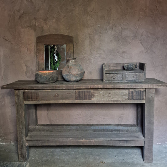 Sidetable Driftwood 2 lades