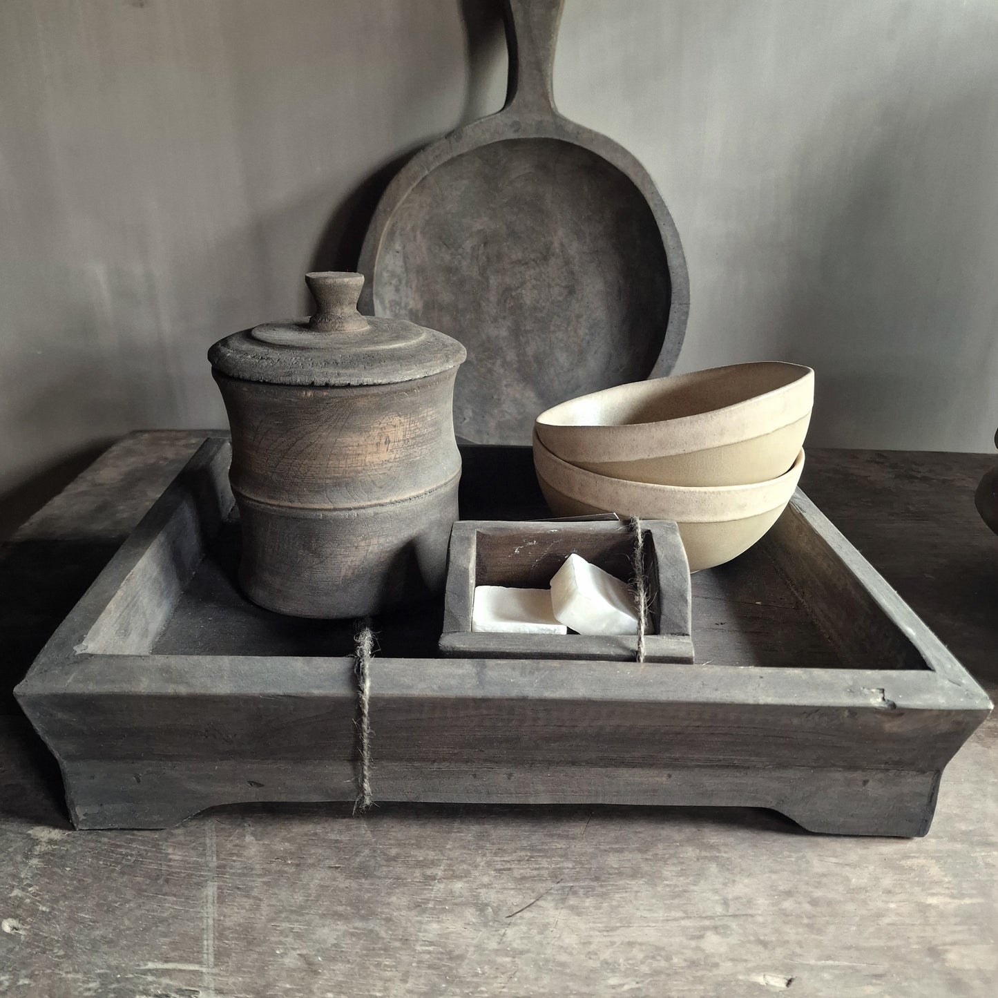 Houten Tray