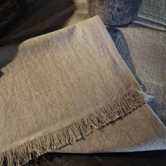 Tafelloper Katoen Beige